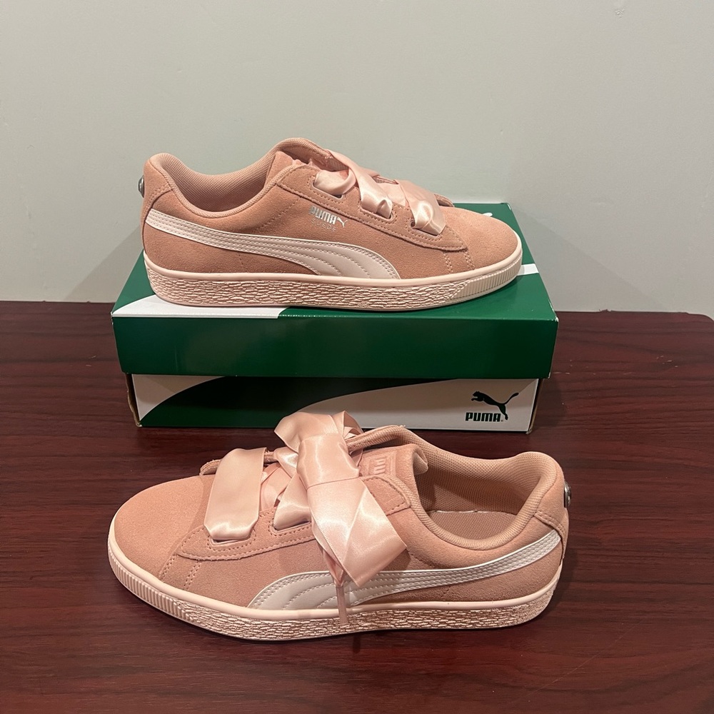 Puma, Suede Heart Jewel, 365138 01, Pink - Picture 3 of 13
